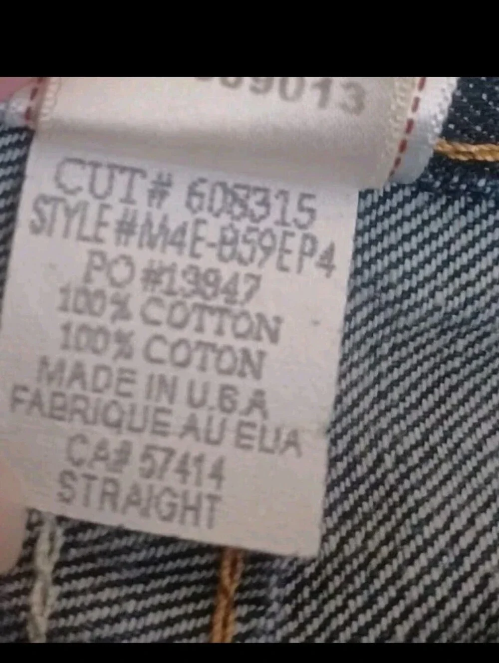 Rare True Religion Straight Flap Jeans Mens 40x32 Thick Stitch Streetwear READ